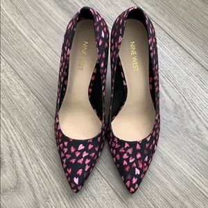 Nine West Hearts High Heel Shoes